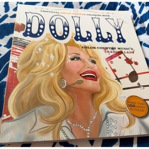 Unofficial Dolly Parton Coloring Book Chartwell Books Country Music Fashion Icon